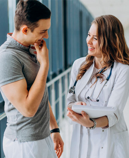young-woman-doctor-practitioner-consulting-male-patient-find-study-tampa