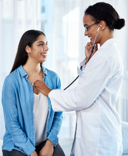 strong-set-lungs-you-have-there-shot-young-doctor-examining-her-patient-with-stethoscope-Paid-Clinical-Trials-in-Tampa